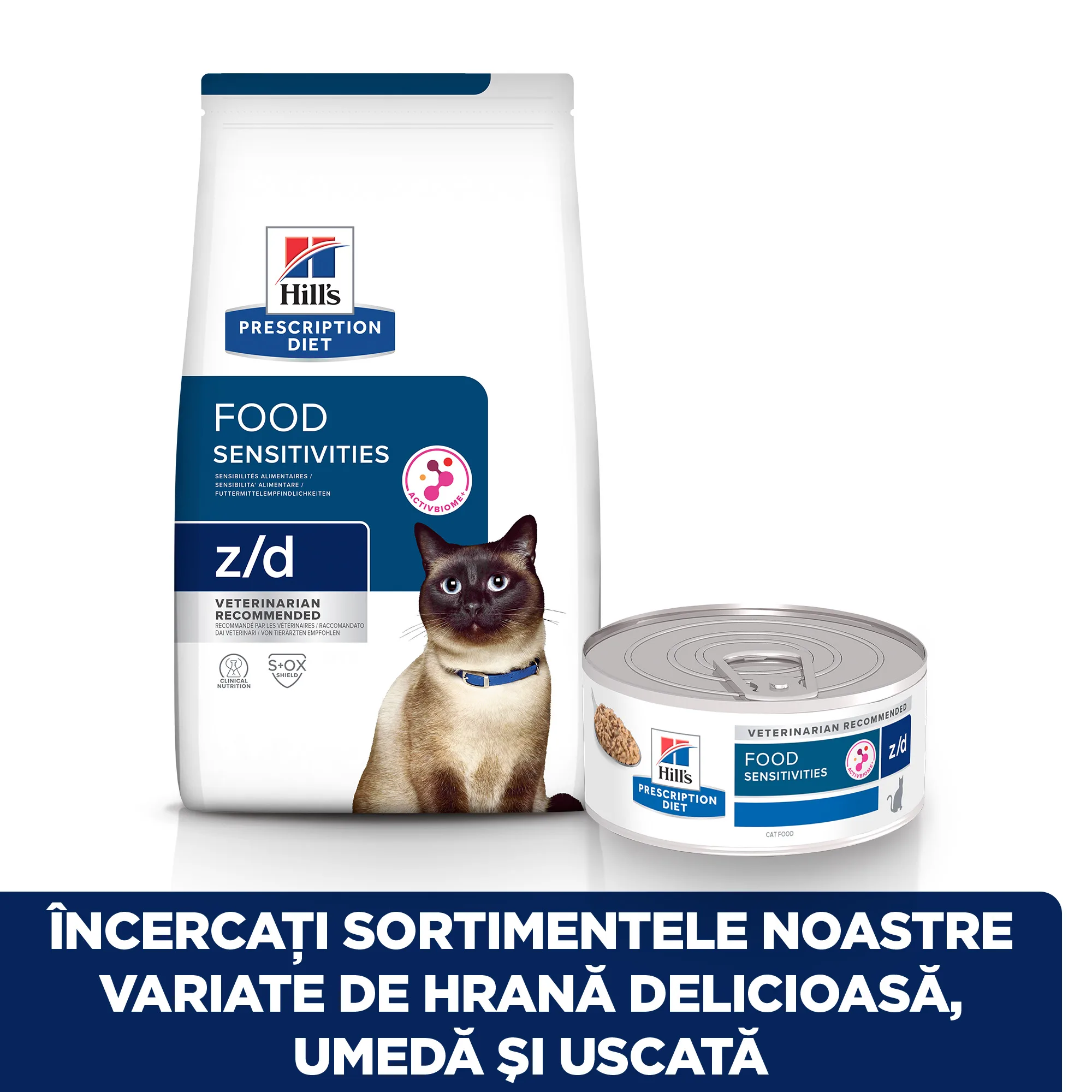 Hill's Prescription Diet Z/D Pisici 3kg