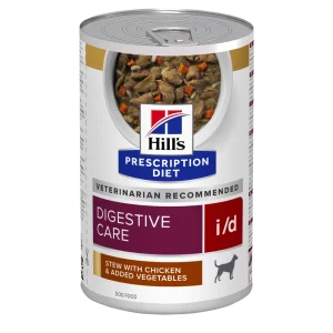 Hill's Prescription Diet I/D Tocăniță cu Pui și Legume Adăugate Câini 354g