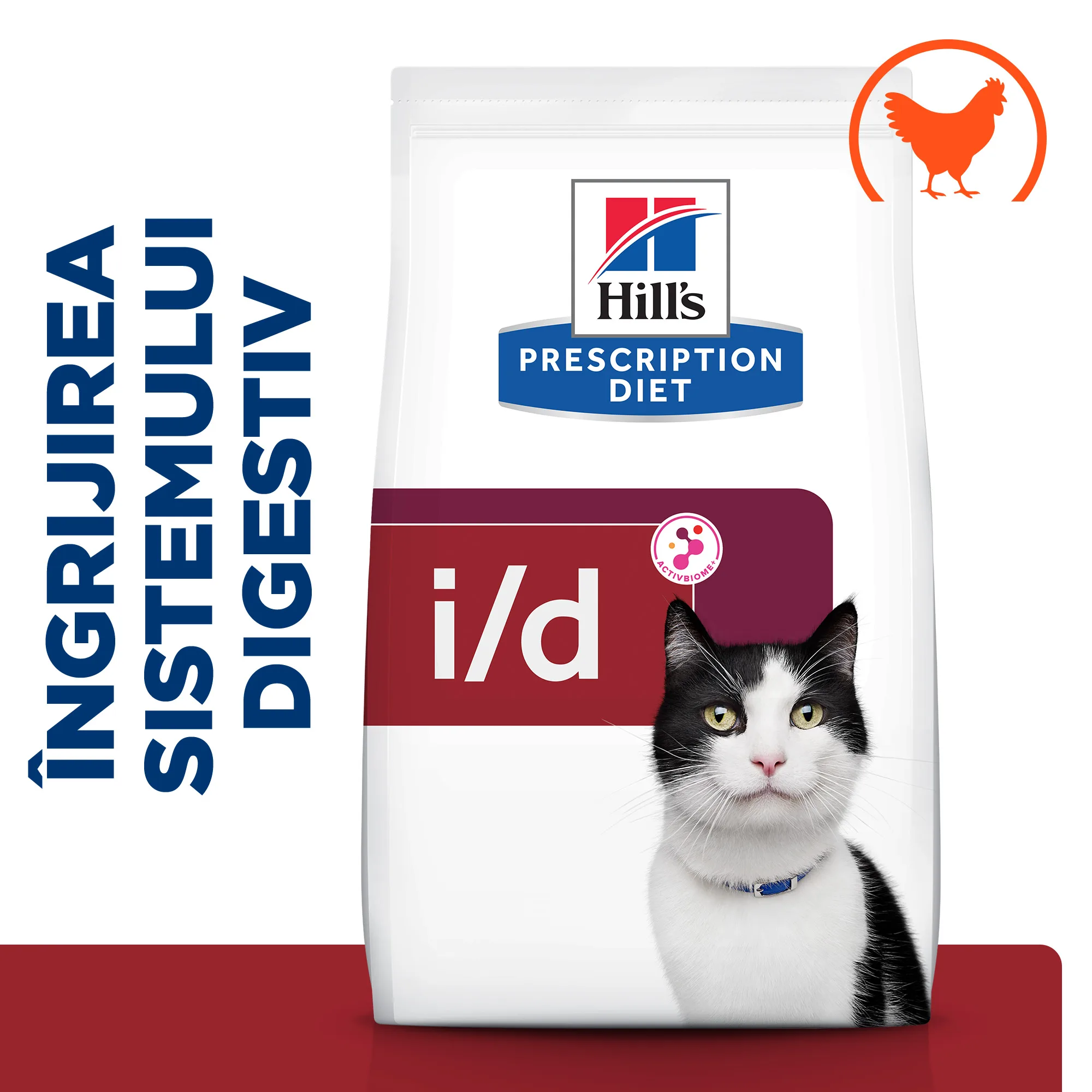 Hill's Prescription Diet I/D cu Pui Pisici 8kg