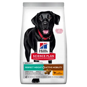 Hill's Science Plan Perfect Weight & Active Mobility Adult 1+ Large Câini 12kg