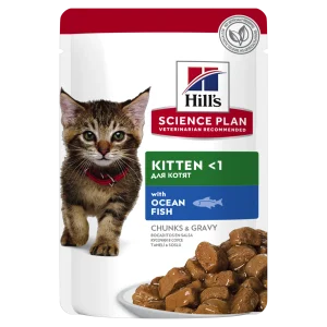 Hill's Science Plan Kitten cu Pește Oceanic Plic Pisici 1.02kg