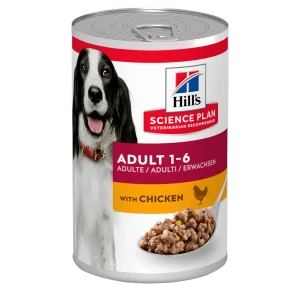 Hill's Science Plan Adult cu Pui Câini 370g