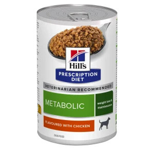 Hill's Prescription Diet Metabolic cu Aromă de Pui Câini 370g