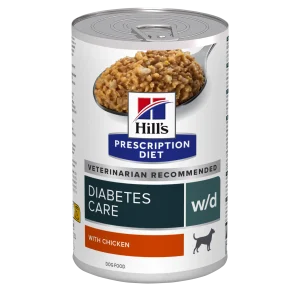 Hill's Prescription Diet W/D cu Pui Câini 370g