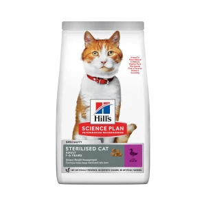 Hill's Science Plan Sterilised Cat Adult cu Rață Pisici 10kg
