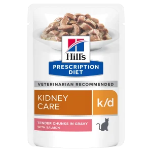 Hill's Prescription Diet K/D cu Somon Pisici 85g