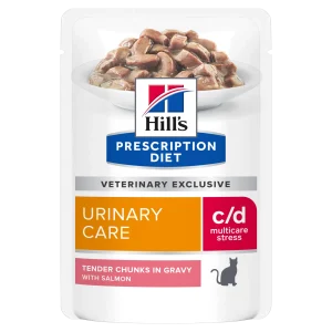 Hill's Prescription Diet C/D Multicare Stress cu Somon Pisici 1.02kg