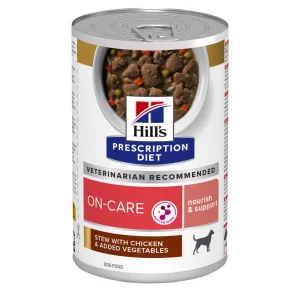 Hill's Prescription Diet On-Care Tocăniță cu Pui și Legume Adăugate Câini 354g