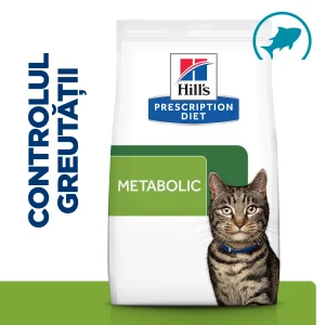 Hill's Prescription Diet Metabolic cu Ton Pisici 1.5kg