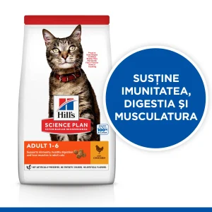 Hill's Science Plan Adult cu Pui Pisici 1.5kg