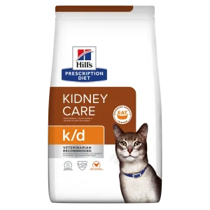 Hill's Prescription Diet K/D cu Pui Pisici 1.5kg
