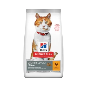 Hill's Science Plan Sterilised Cat Adult cu Pui Pisici 3kg