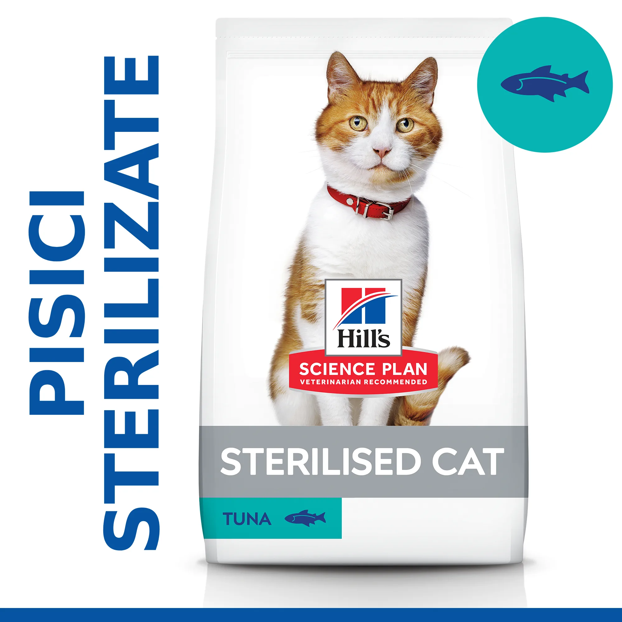 Hill's Science Plan Sterilised Cat Adult cu Ton Pisici 1.5kg