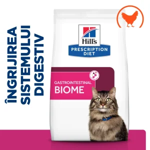 Hill's Prescription Diet Gastrointestinal Biome cu Pui Pisici 8kg