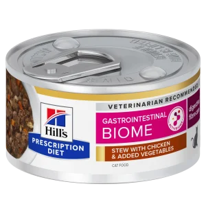 Hill's Prescription Diet GI Biome Pui & Legume Tocăniță Pisici 82g