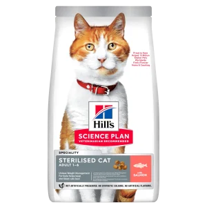 Hill's Science Plan Adult Sterilised Somon Pisici 300g